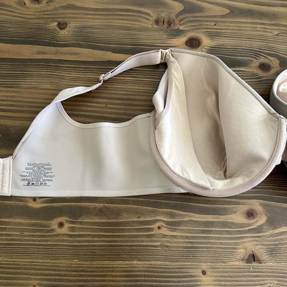 Women's Motherhood Beige Maternity Nursing Bra 40DDD / 40F Postpartum Intimates - Picture 5 of 8